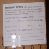 Photo of Package Notice